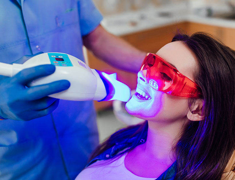 Teeth whitening for a brighter, confident smile